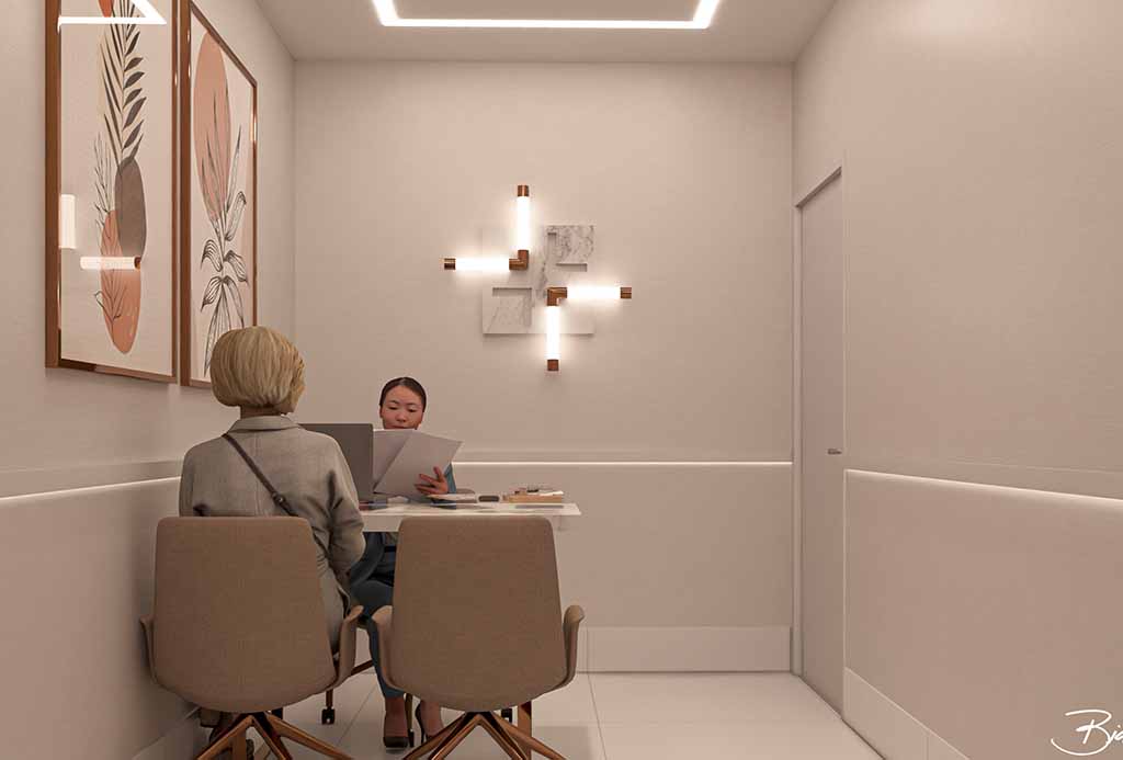 Blanc JP - Sala atendimento